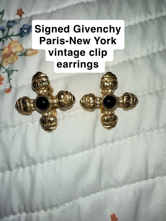 Givenchy Jewelry - Givenchy Vintage Clip Ons